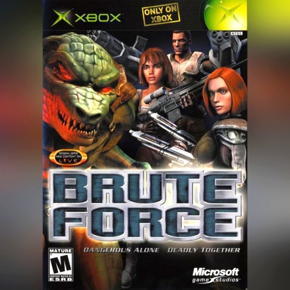 Brute Force 🔥 Original Microsoft Xbox 🎮 Vintage Video Games - Picture 1 of 2